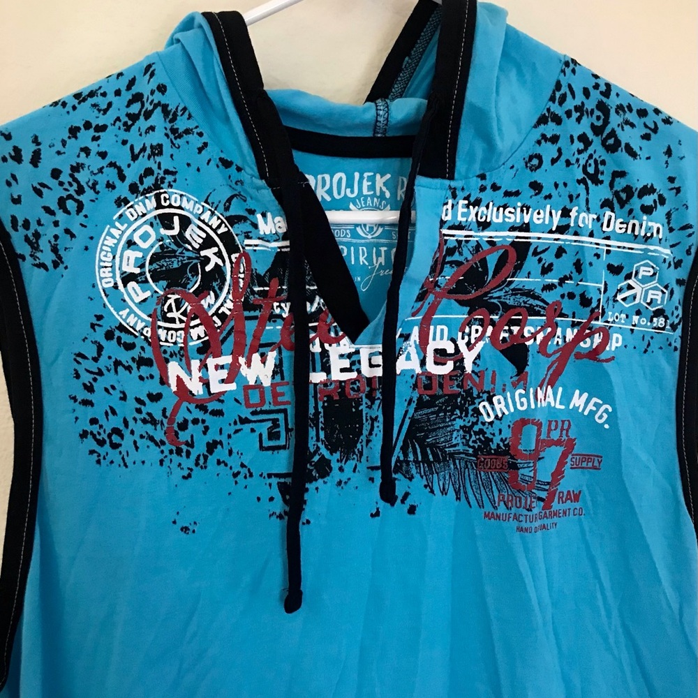 PROJEK RAW sleeveless hoodie L